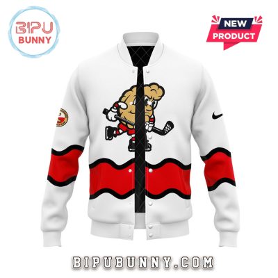 Cleveland Monsters Leveland Pierogies Baseball Jacket