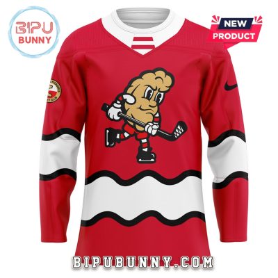 Cleveland Monsters Leveland Pierogies Hockey Jersey