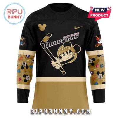 Cleveland Monsters Mickey & Friends Hockey Jersey