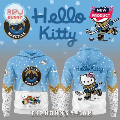 Cleveland Monsters x Hello Kitty 2025 Hoodie