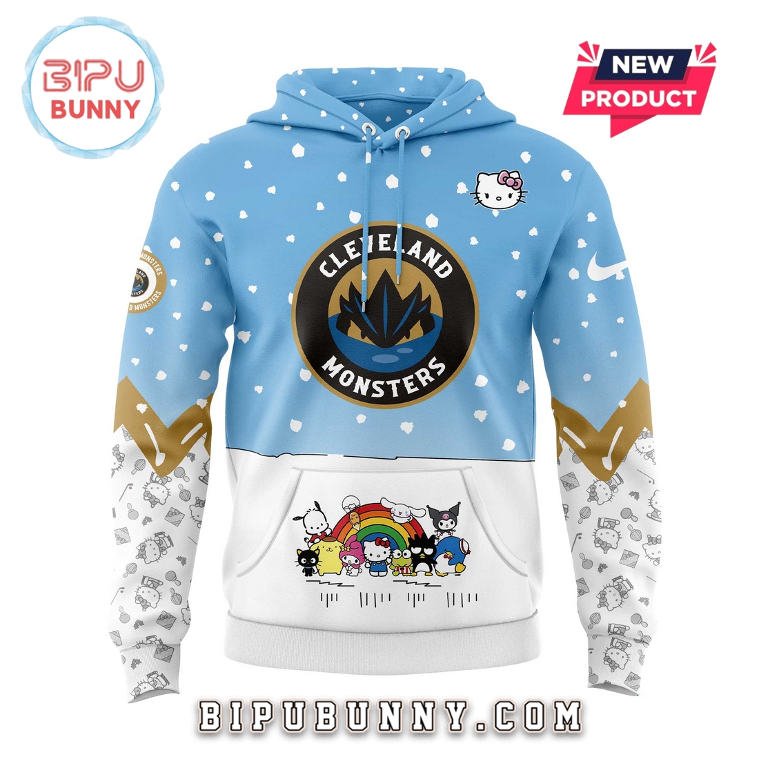 Cleveland Monsters x Hello Kitty Hoodie And Pants Cleveland Monsters x Hello Kitty Hoodie And Pants
