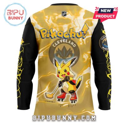 Cleveland Monsters x Pokémon GO Hockey Jersey