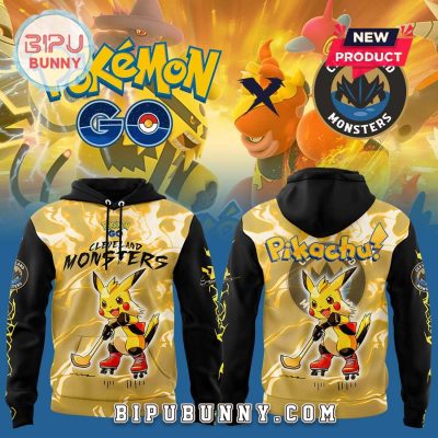 Cleveland Monsters x Pokémon GO Hoodie And Pants