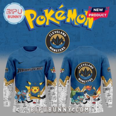 Cleveland Monsters x Pokémon Hockey Jersey