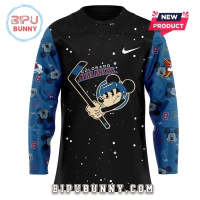 Colorado Avalanche Mickey & Friends Hockey Jersey