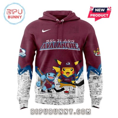 Colorado Avalanche x Pokémon Hoodie And Pants