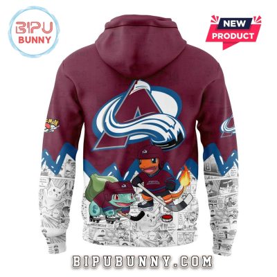 Colorado Avalanche x Pokémon Hoodie And Pants