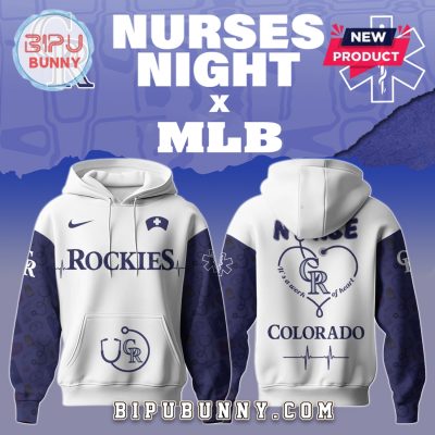 Colorado Rockies MLB Nurses Game Hoodie And Pants