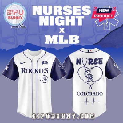Colorado Rockies MLB Nurses Game Night Baseball Jersey