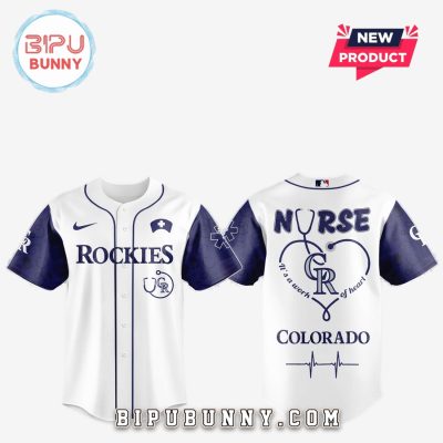Colorado Rockies MLB Nurses Game Night Baseball Jersey
