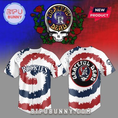 Colorado Rockies MLB x Grateful Dead Baseball Jersey