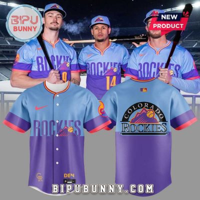 Colorado Rockies New City Connect 2025 Baseball Jersey