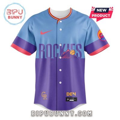 Colorado Rockies New City Connect 2025 Baseball Jersey