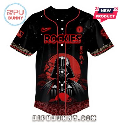 Colorado Rockies x Star Wars Night Game Baseball Jersey