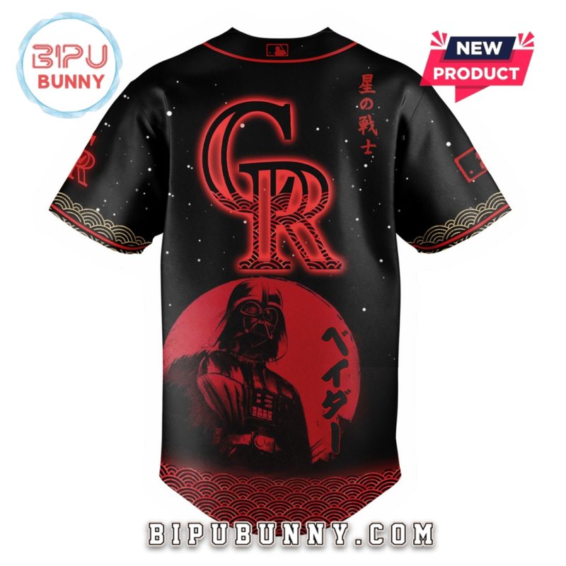 Colorado Rockies x Star Wars Night Game Baseball Jersey