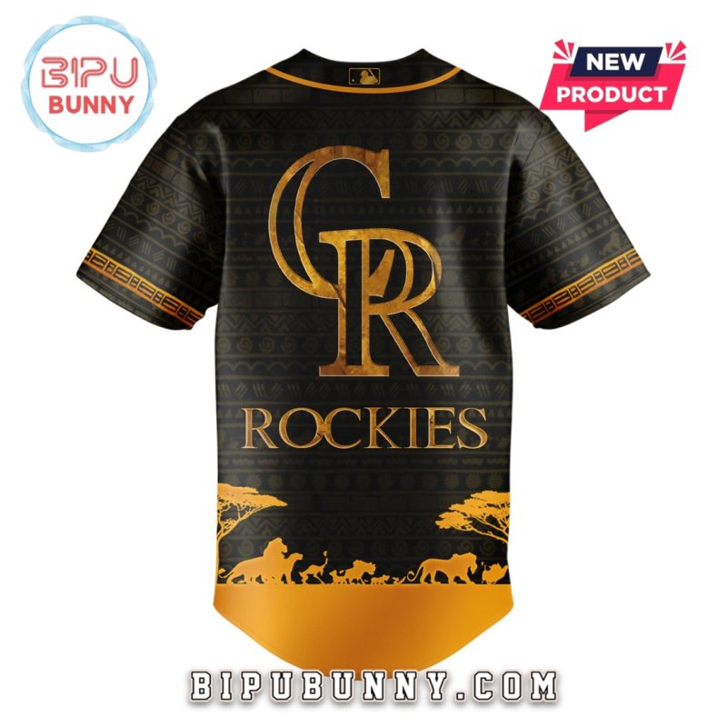 Colorado Rockies x The Lion King Exclusive Baseball Jersey