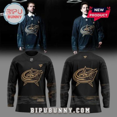 Columbus Blue Jackets Military Appreciation Night Hockey Jersey