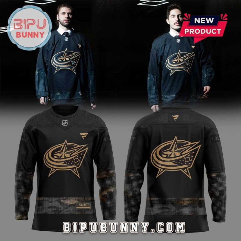Columbus Blue Jackets Military Appreciation Night Hockey Jersey