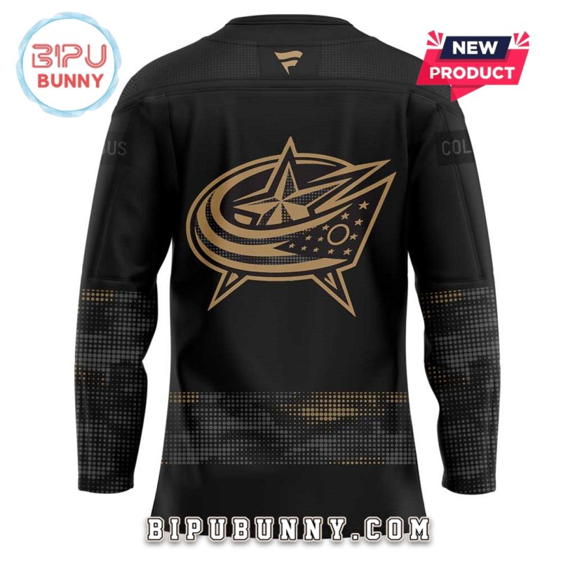 Columbus Blue Jackets Military Appreciation Night Hockey Jersey