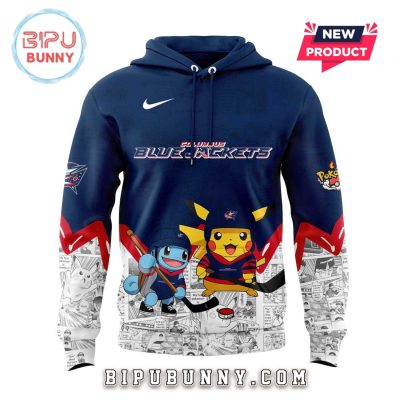 Columbus Blue Jackets x Pokémon Hoodie And Pants