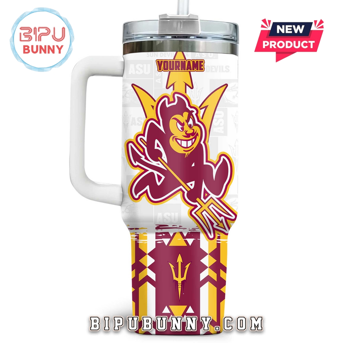 Custom Sun Devil Athletics Stanley Tumbler 40oz Custom Sun Devil Athletics Stanley Tumbler 40oz