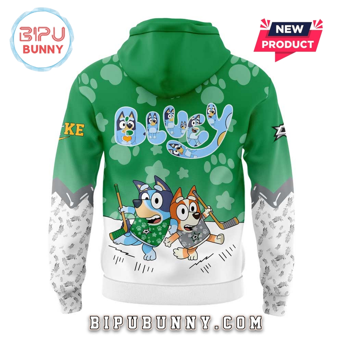 Dallas Stars Bluey and Bingo Hoodie And Pants Dallas Stars Bluey and Bingo Hoodie And Pants