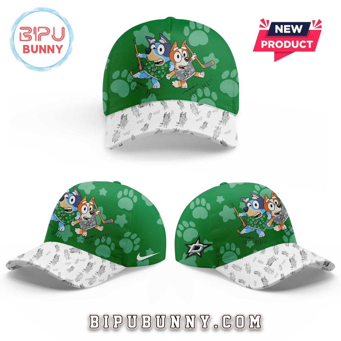 Dallas Stars Bluey and Bingo Hoodie And Pants Dallas Stars Bluey and Bingo Hoodie And Pants