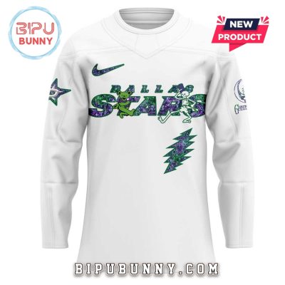 Dallas Stars Grateful Dead Night Hockey Jersey