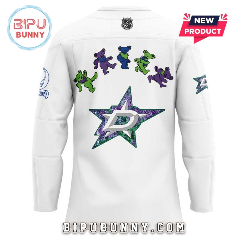 Dallas Stars Grateful Dead Night Hockey Jersey