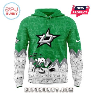 Dallas Stars Peanuts Night 2025 Hoodie And Pants