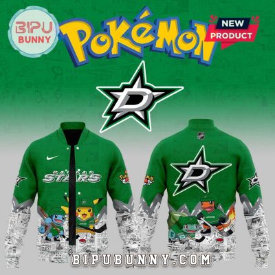 Dallas Stars x Pok?mon 2025 Baseball Jacket