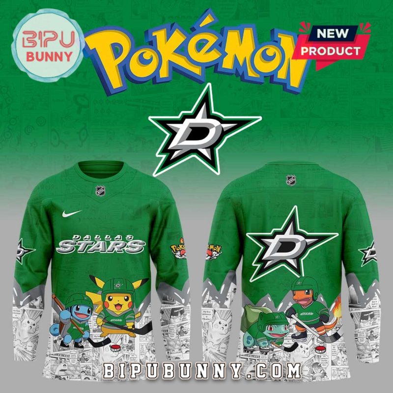 Dallas Stars x Pokémon 2025 Hockey Jersey