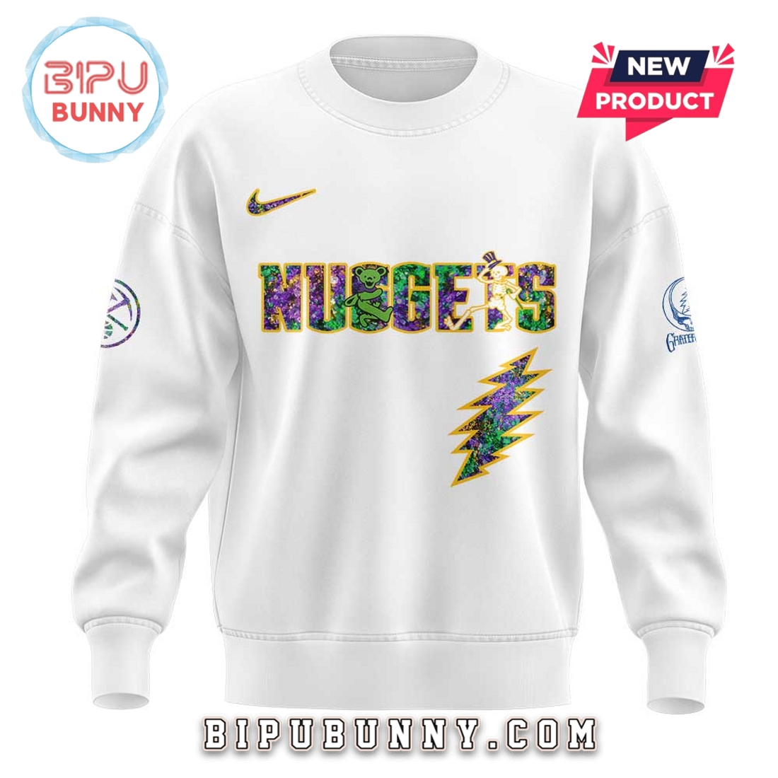 Denver Nuggets Grateful Dead Night 2025 Hoodie Denver Nuggets Grateful Dead Night 2025 Hoodie