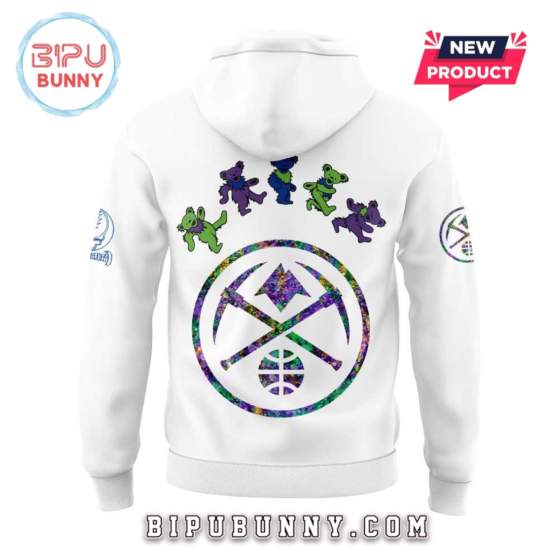 Denver Nuggets Grateful Dead Night Hoodie And Pants Denver Nuggets Grateful Dead Night Hoodie And Pants