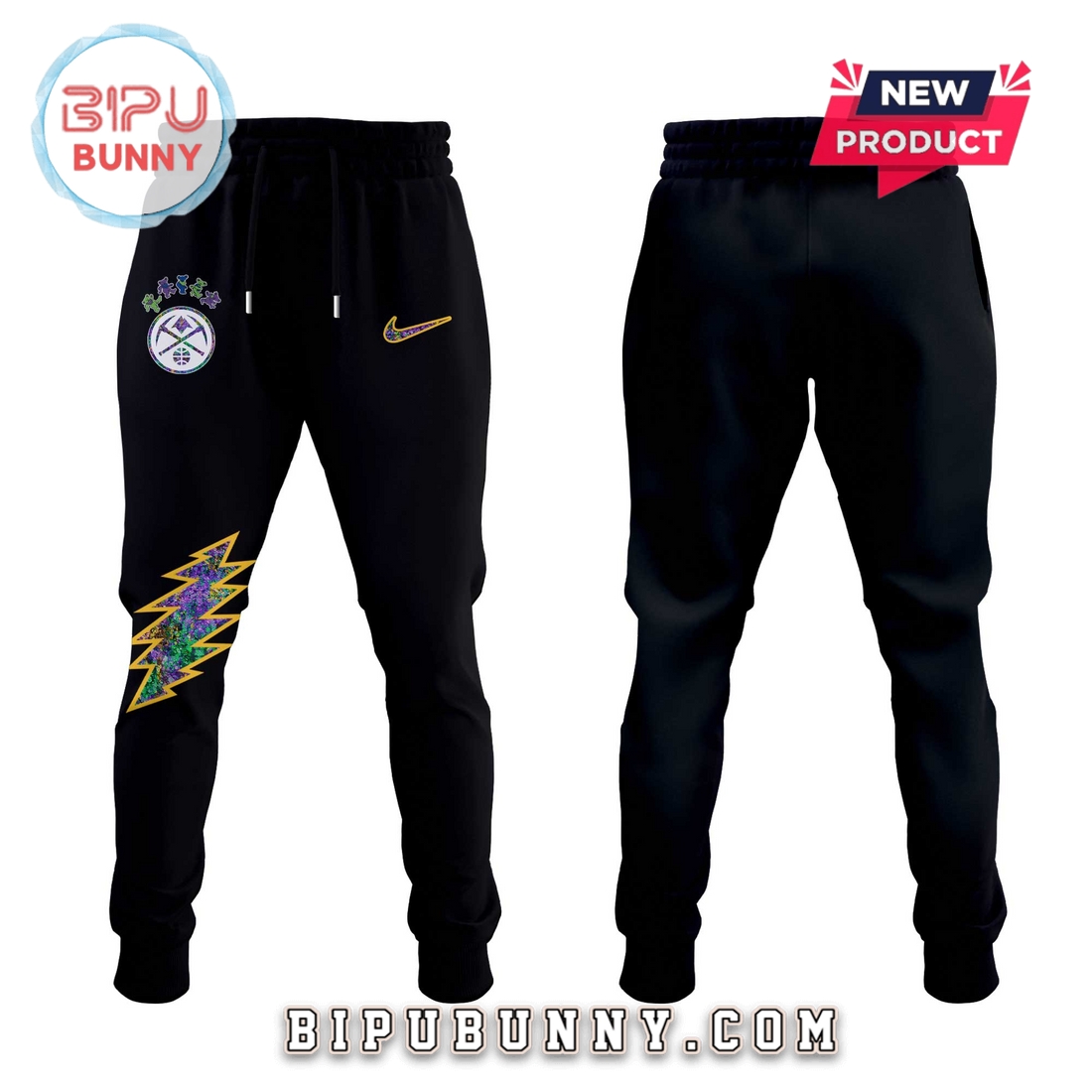 Denver Nuggets Grateful Dead Night Hoodie And Pants Denver Nuggets Grateful Dead Night Hoodie And Pants