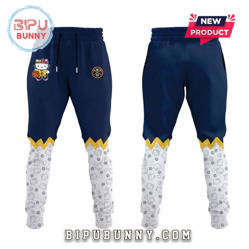 Denver Nuggets x Hello Kitty Game Night Hoodie And Pants
