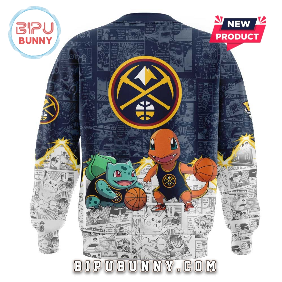 Denver Nuggets x Pokémon 2025 Hoodie Denver Nuggets x Pokémon 2025 Hoodie