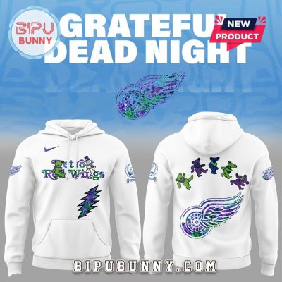 Detroit Red Wings 2025 Grateful Dead Night Hoodie And Pants