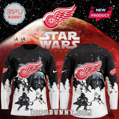 Detroit Red Wings 2025 Star Wars Hockey Jersey