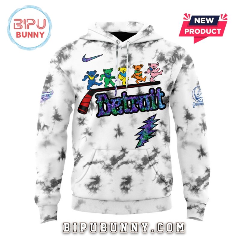 Detroit Red Wings Grateful Dead Night Hoodie And Pants