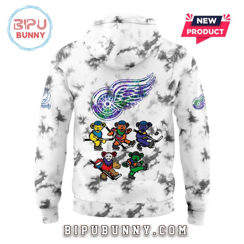 Detroit Red Wings Grateful Dead Night Hoodie And Pants