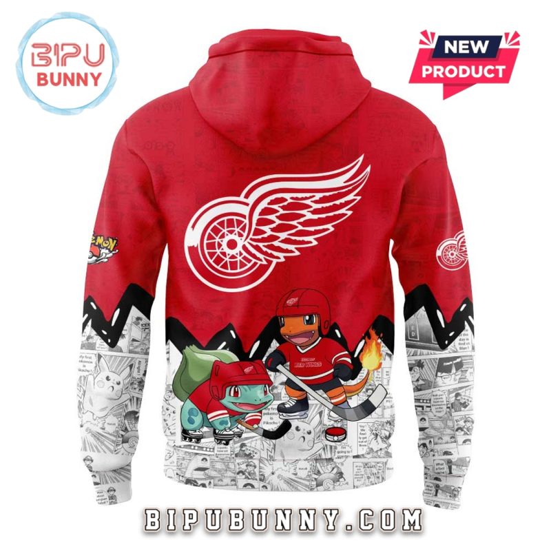Detroit Red Wings x Pokémon Hoodie And Pants
