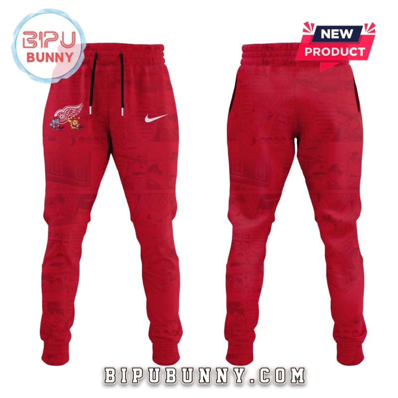 Detroit Red Wings x Pokémon Hoodie And Pants