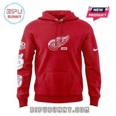 Detroit Red Wings x Sana Red Hoodie And Pants