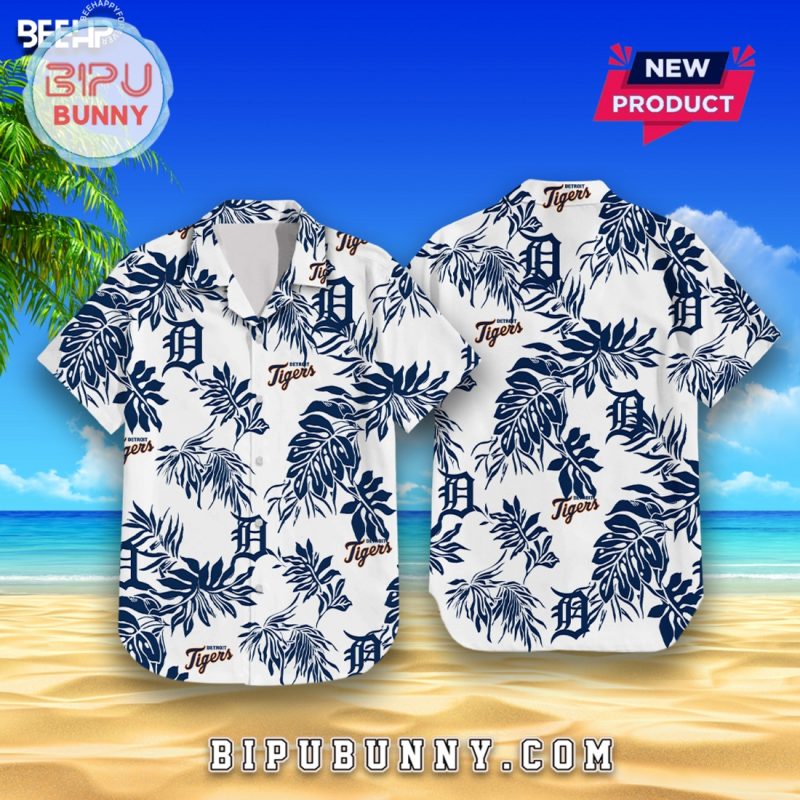 Detroit Tigers Beach Outfit Hawaiian Shirt