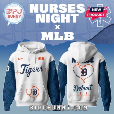 Detroit Tigers MLB Nurses Game Hoodie And Pants
