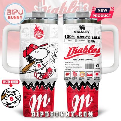 Diablos Rojos del México x Snoopy Stanley Tumbler 40oz Diablos Rojos del México x Snoopy Stanley Tumbler 40oz