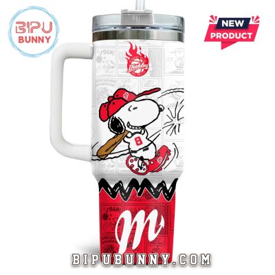 Diablos Rojos del México x Snoopy Stanley Tumbler 40oz