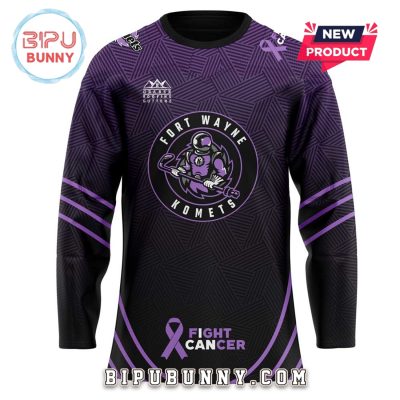 Fort Wayne Komets Fight Cancer Night Hockey Jersey