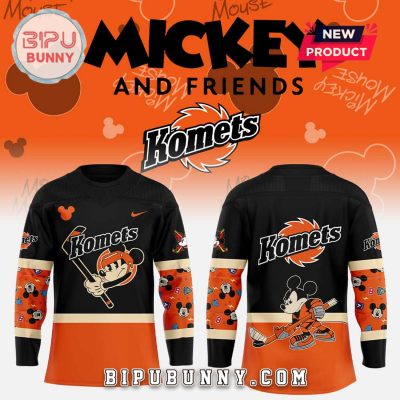 Fort Wayne Komets Mickey & Friends Hockey Jersey